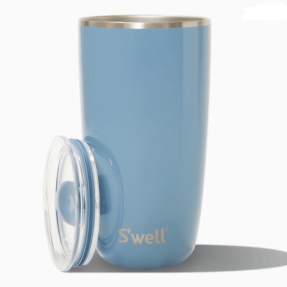S'Well 18 Ounce Coastal Blue Tumbler NEW